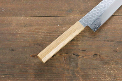 Jikko VG10 17 Layer Santoku Japanese Knife 170mm Oak Handle - Japanny - Best Japanese Knife