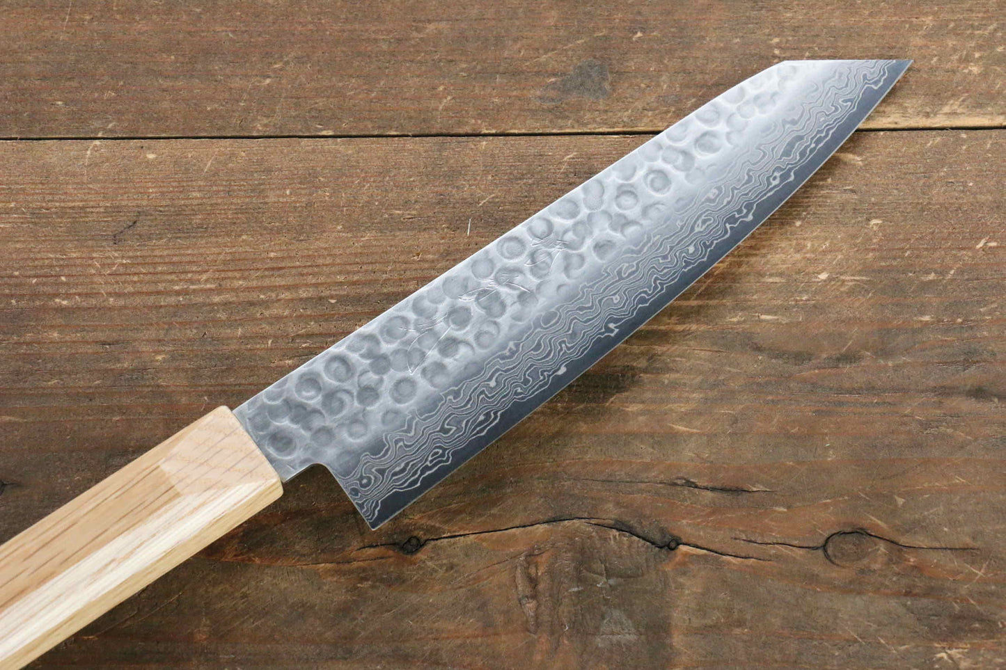 Jikko VG10 17 Layer Gyuto Japanese Knife 170mm Oak Handle - Japanny - Best Japanese Knife
