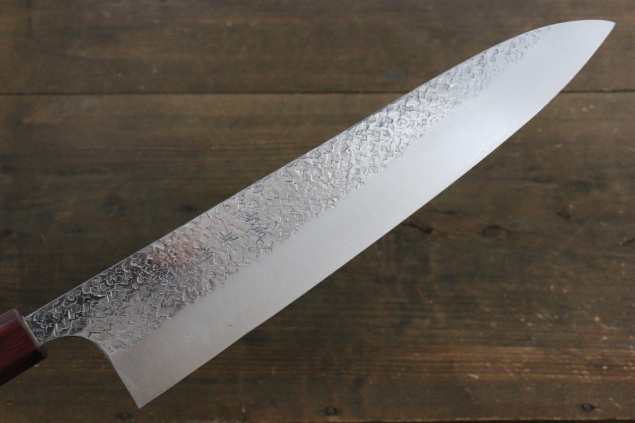 Yu Kurosaki Shizuku R2/SG Hammered Gyuto Japanese Chef Knife 300mm - Japanny - Best Japanese Knife