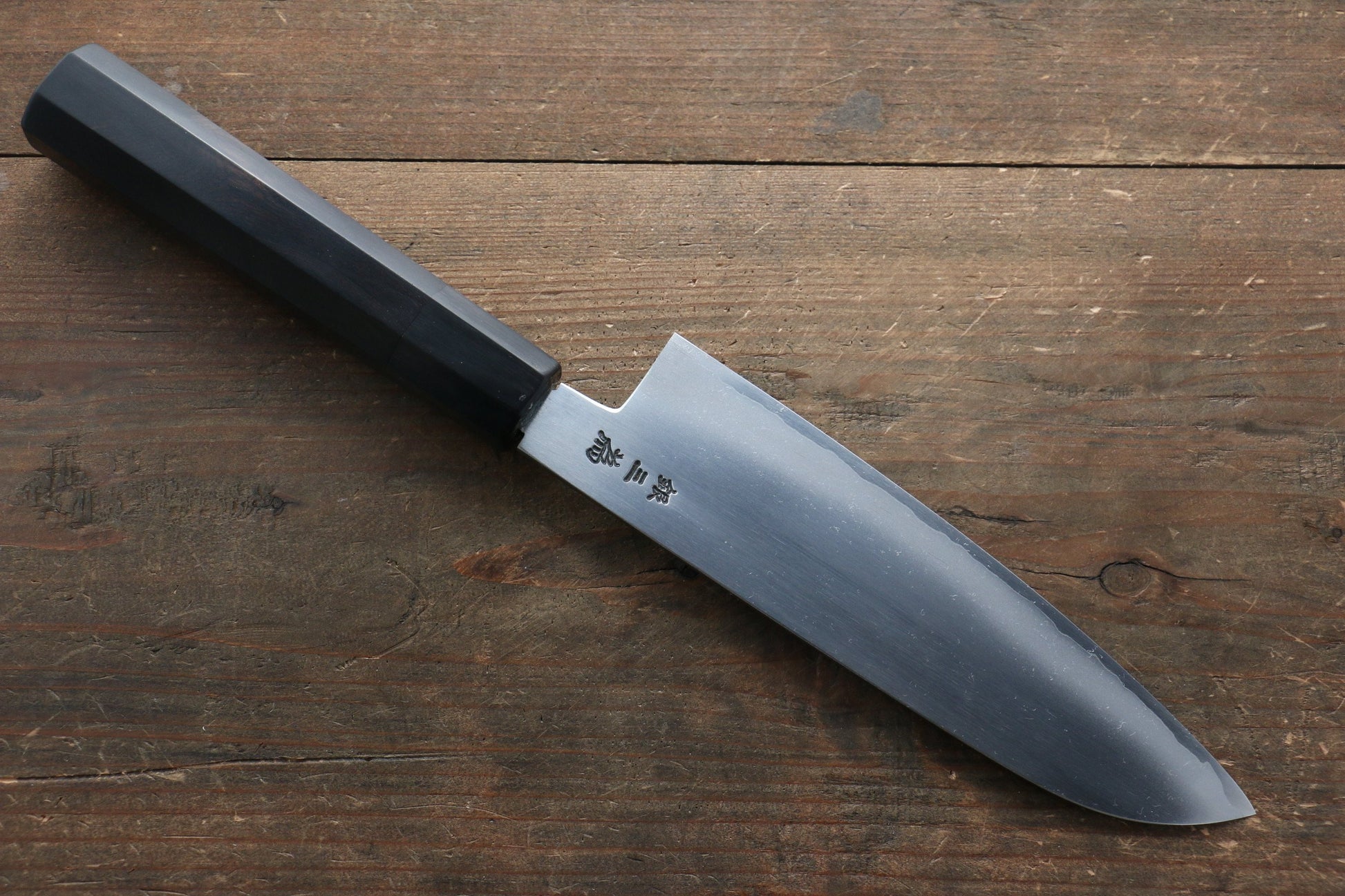 Sakai Takayuki Silver Steel No.3 Japanese Chef's Santoku Knife 180mm - Japanny - Best Japanese Knife