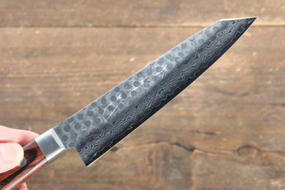 Jikko VG10 17 Layer Kiritsuke Petty-Utility Japanese Knife 125mm Mahogany Handle - Japanny - Best Japanese Knife