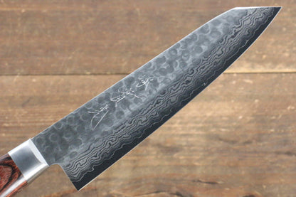 Jikko VG10 17 Layer Kiritsuke Gyuto Japanese Knife 170mm Mahogany Handle - Japanny - Best Japanese Knife