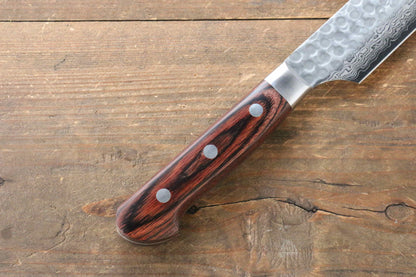 Jikko VG10 17 Layer Yanagiba Japanese Knife 300mm Mahogany Handle - Japanny - Best Japanese Knife