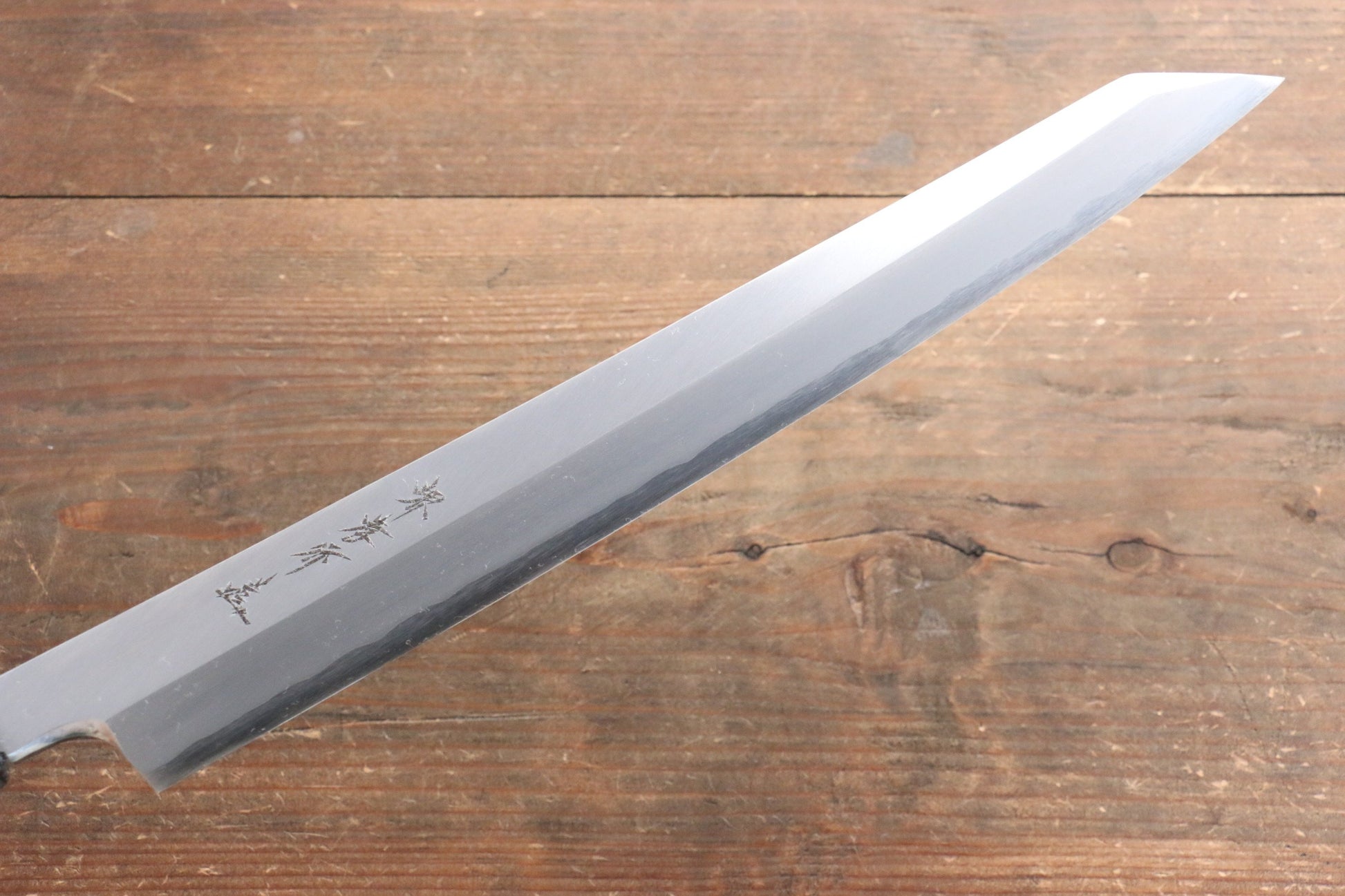 Sakai Takayuki Sakai Takayuki Chef Series  Hien Silver Steel No.3 Kengata Yanagiba Japanese Knife 300mm with Ebony Wood Handle - Japanny - Best Japanese Knife