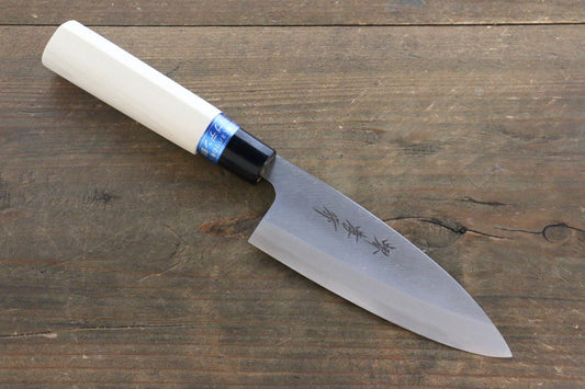 Sakai Takayuki INOX Molybdenum Steel Ajikiri Japanese Chef Knife 120mm - Japanny - Best Japanese Knife
