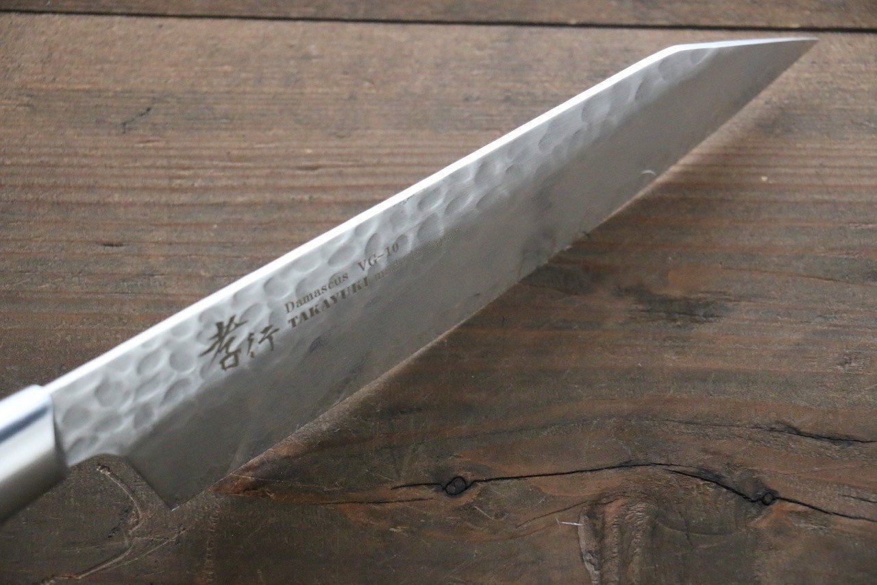 Sakai Takayuki VG10 33 layer Damascus Kiritsuke Santoku Japanese Chef Knife 160mm - Japanny - Best Japanese Knife
