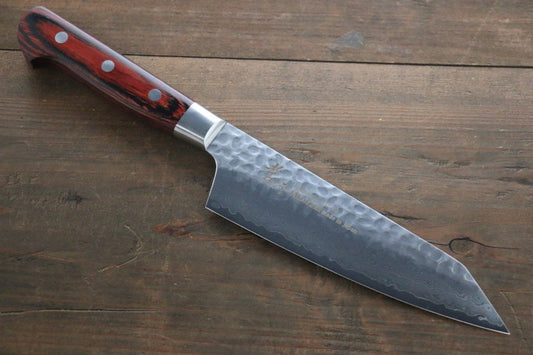 Sakai Takayuki VG10 33 layer Damascus Kiritsuke Santoku Japanese Chef Knife 160mm - Japanny - Best Japanese Knife