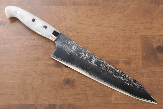 Yu Kurosaki Juhyo SPG2 Hammered Gyuto Japanese Knife 240mm Acrylic Handle - Japanny - Best Japanese Knife