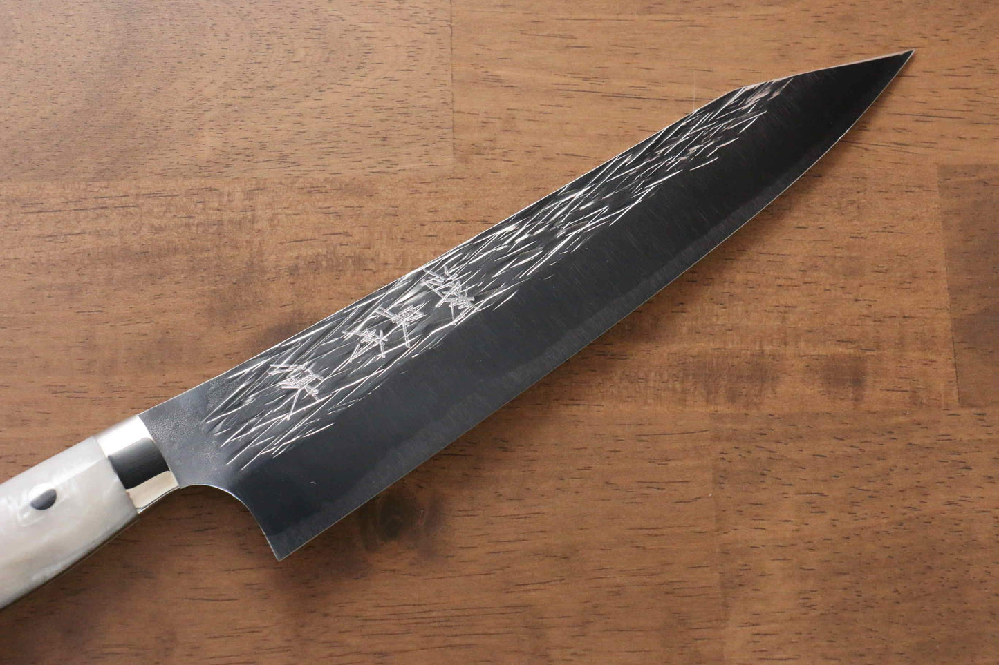 Yu Kurosaki Juhyo SPG2 Hammered Gyuto Japanese Knife 240mm Acrylic Handle - Japanny - Best Japanese Knife