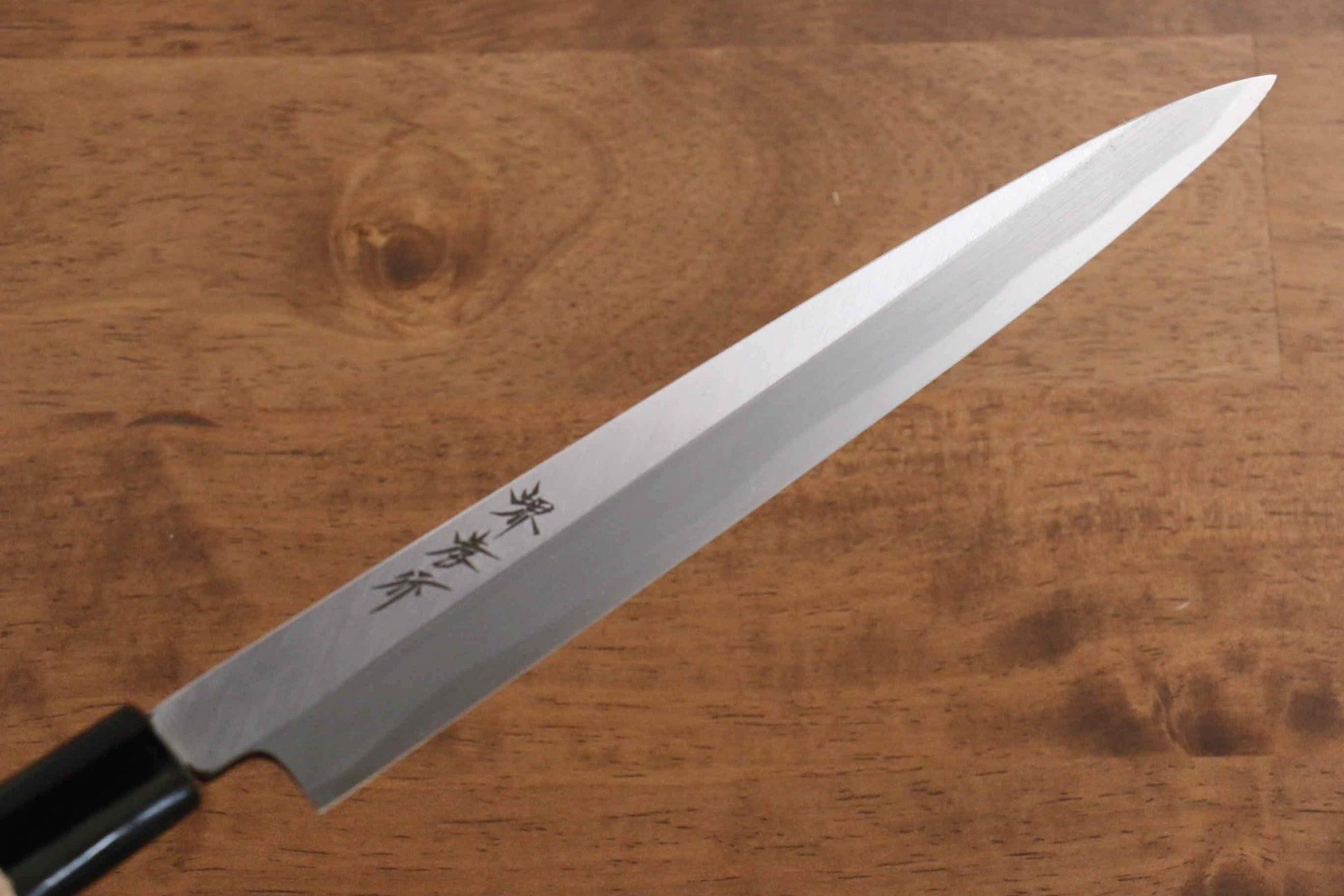 Sakai Takayuki Kasumitogi White Steel Fuguhiki Japanese Knife Magnolia Handle - Japanny - Best Japanese Knife