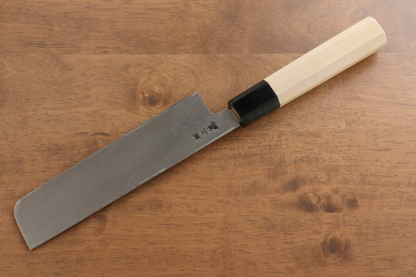 Sakai Takayuki Sakai Takayuki Chef Series  [Left Handed] Silver Steel No.3 Usuba Japanese Knife 180mm with Magnolia Handle - Japanny - Best Japanese Knife