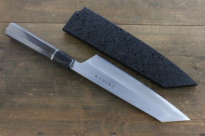 Sakai Takayuki Homura Blue Steel No.2 Kengata Gyuto Japanese Chef Knife 225mm with saya - Japanny - Best Japanese Knife