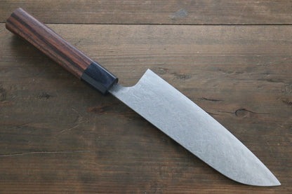 Saji R2/SG2 Santoku Japanese Chef Knife 180mm with Shitan handle - Japanny - Best Japanese Knife