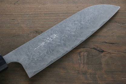 Saji R2/SG2 Santoku Japanese Chef Knife 180mm with Shitan handle - Japanny - Best Japanese Knife