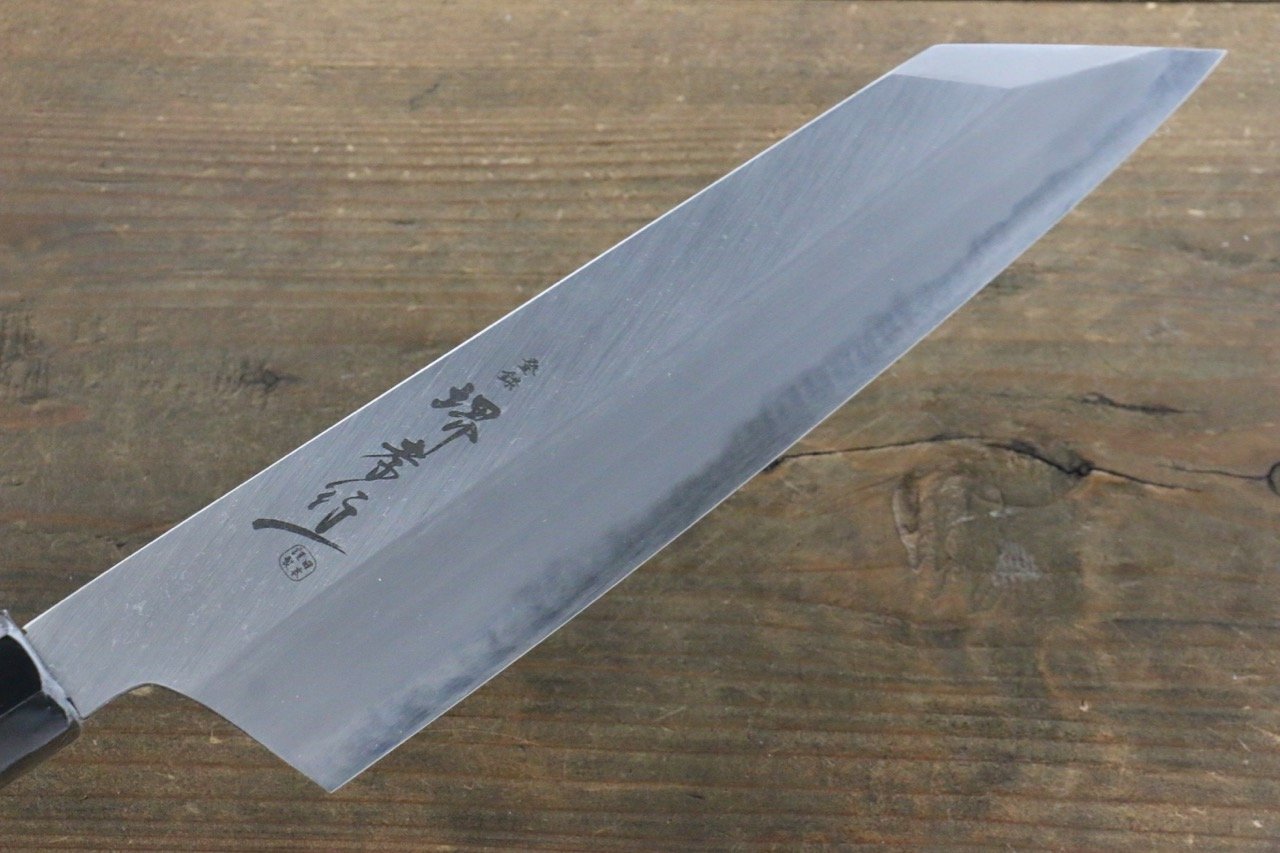 Sakai Takayuki Homura Blue Steel No.2 Kengata Gyuto Japanese Chef Knife 225mm with saya - Japanny - Best Japanese Knife