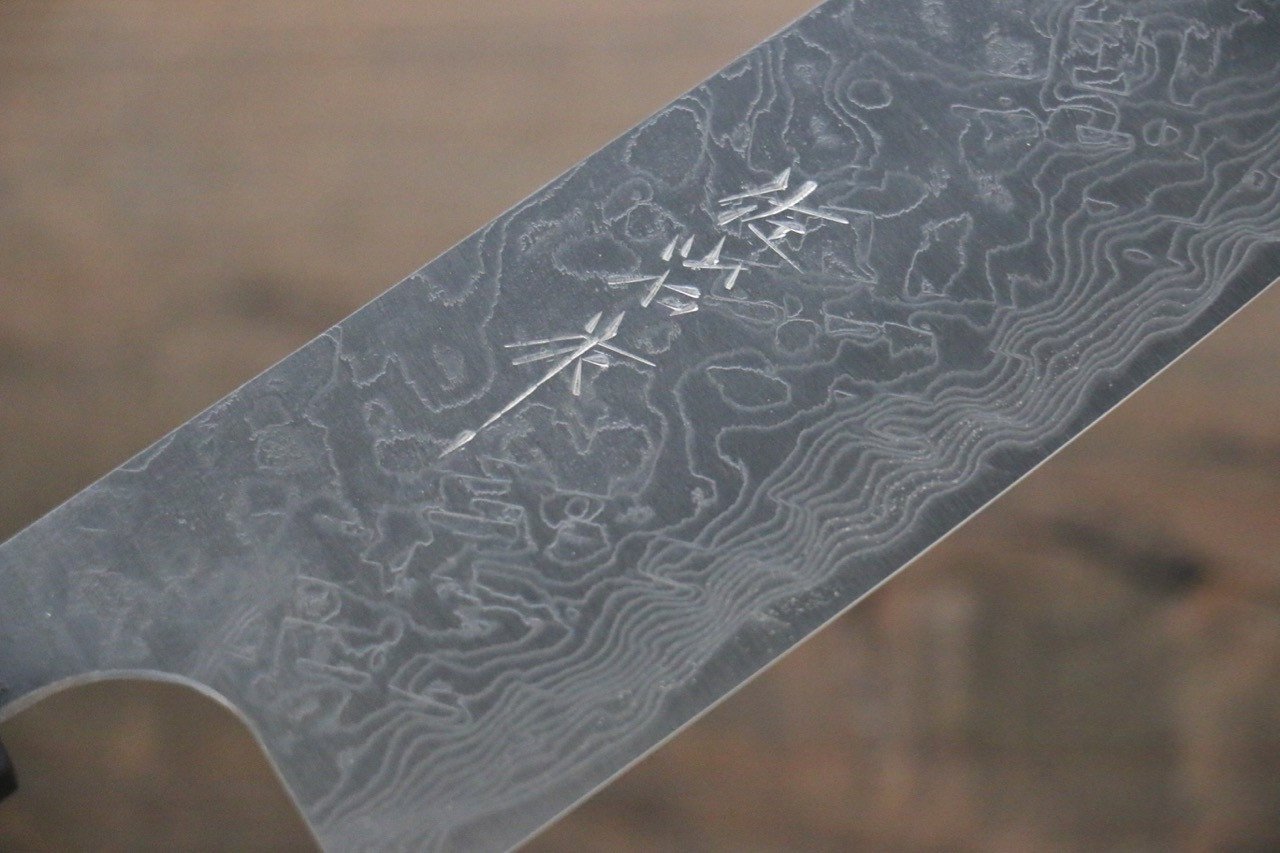 Saji R2/SG2 Santoku Japanese Chef Knife 180mm with Shitan handle - Japanny - Best Japanese Knife