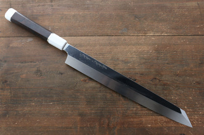 Sakai Takayuki Sakai Takayuki Shinuchi Water Quenching Honyaki White Steel No.2  Mirrored Finish Kiritsuke Yanagiba Japanese Knife 300mm with Saya - Japanny - Best Japanese Knife