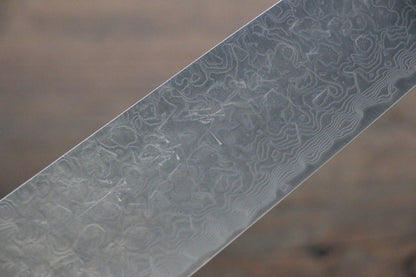 Takeshi Saji R2/SG2 Diamond Finish Damascus Gyuto Japanese Chef Knife 210mm with Bone Handle - Japanny - Best Japanese Knife