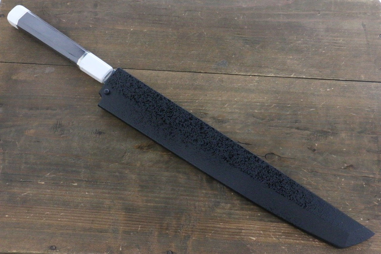 Sakai Takayuki Ginryu(SW-Honyaki) Stain Resistant Sakimaru Yanagiba Japanese Chef Knife 300mm with saya - Japanny - Best Japanese Knife