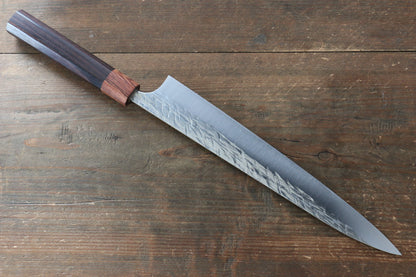 Yu Kurosaki Raijin Cobalt Special Steel Hammered Sujihiki Japanese Knife 270mm - Japanny - Best Japanese Knife