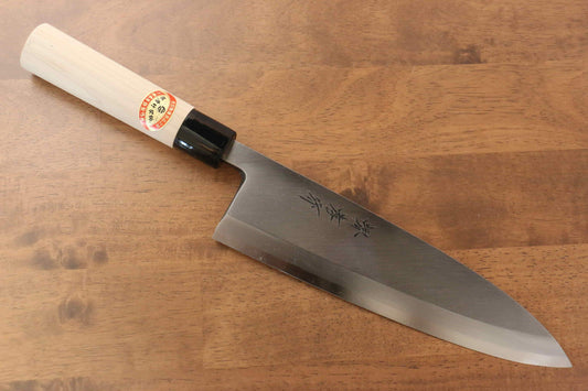 Sakai Takayuki Kasumitogi White Steel Deba Japanese Knife 240mm Magnolia Handle - Japanny - Best Japanese Knife