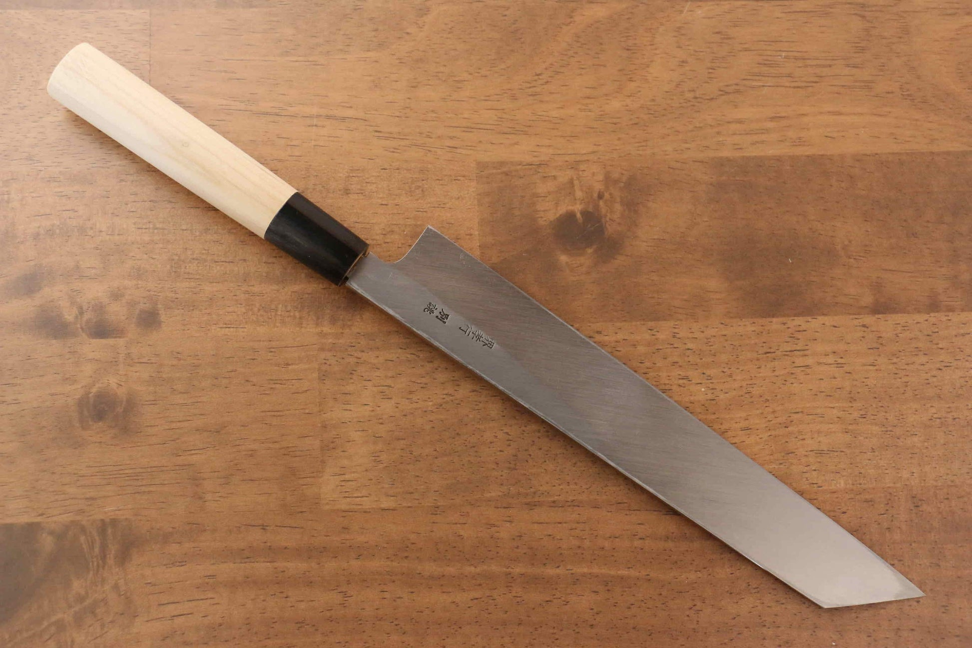 Sakai Takayuki Tokujyo White Steel No.2 Kiritsuke Japanese Knife 240mm Magnolia Handle - Japanny - Best Japanese Knife