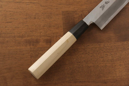 Sakai Takayuki Tokujyo White Steel No.2 Kiritsuke Japanese Knife 240mm Magnolia Handle - Japanny - Best Japanese Knife