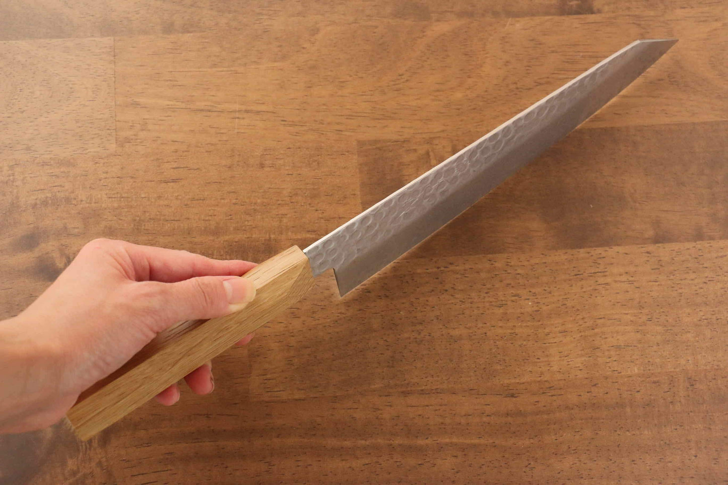 Jikko VG10 17 Layer Gyuto Japanese Knife 230mm Oak Handle - Japanny - Best Japanese Knife