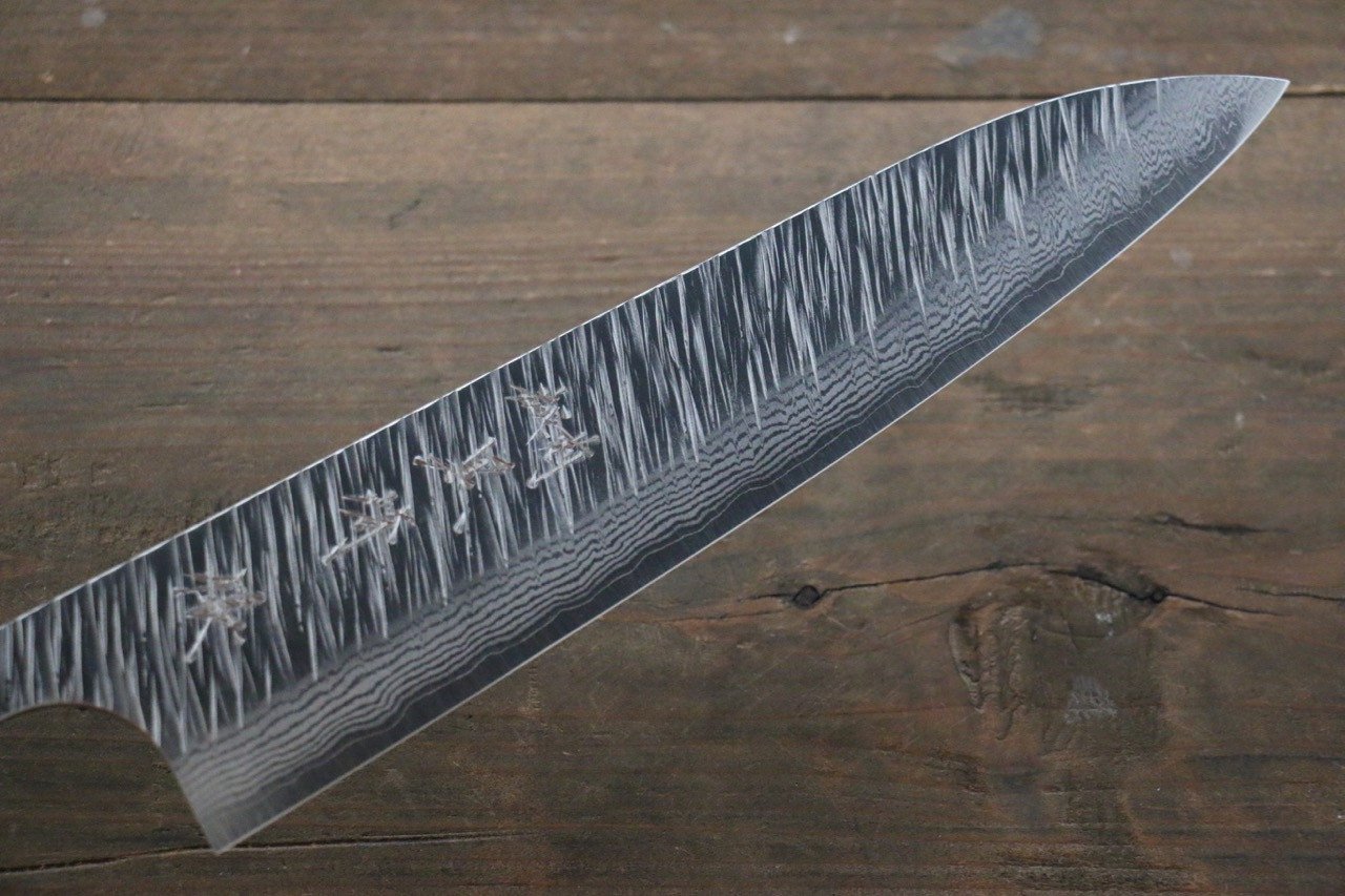 Yu Kurosaki Fujin VG10 Damascus Gyuto Japanese Chef Knife 210mm with Saya - Japanny - Best Japanese Knife