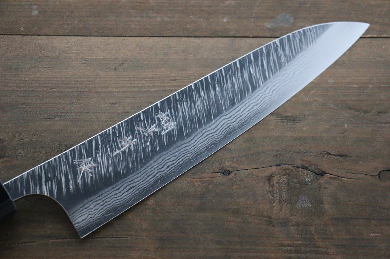 Yu Kurosaki Fujin VG10 Damascus Gyuto Japanese Chef Knife 240mm with Saya - Japanny - Best Japanese Knife