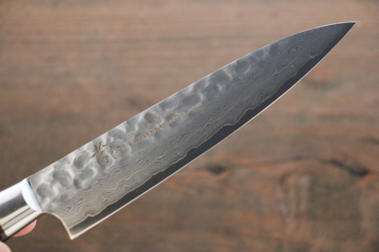 Sakai Takayuki VG10 Damascus 33 Layer Petty Japanese Chef Knife 120mm - Japanny - Best Japanese Knife