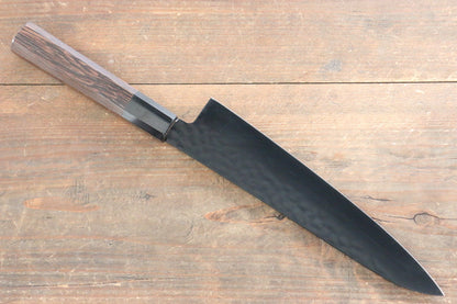 Sakai Takayuki Sakai Takayuki  Kurokage VG10 Hammered Teflon Coating Gyuto Japanese Knife 210mm with Wenge Handle - Japanny - Best Japanese Knife