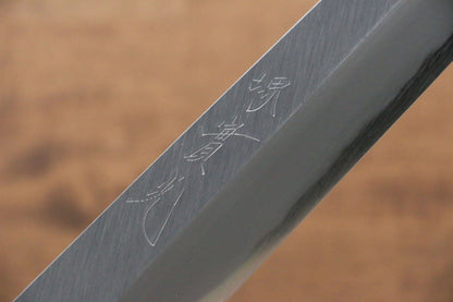 Jikko White Steel No.2 Yanagiba Japanese Knife 300mm Shitan Handle - Japanny - Best Japanese Knife