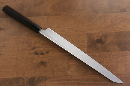 Jikko White Steel No.2 Kiritsuke Yanagiba Japanese Knife 300mm Shitan Handle - Japanny - Best Japanese Knife