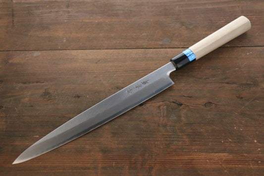 [Left Handed] Sakai Takayuki INOX Japanese Chef Series 8A Steel Yanagiba Knife - Japanny - Best Japanese Knife