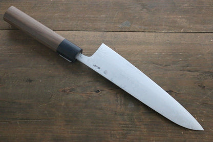 Shigeki Tanaka Blue Steel No.2  17 Layer Damascus Gyuto Japanese Chef Knife 180mm with Walnut Handle - Japanny - Best Japanese Knife