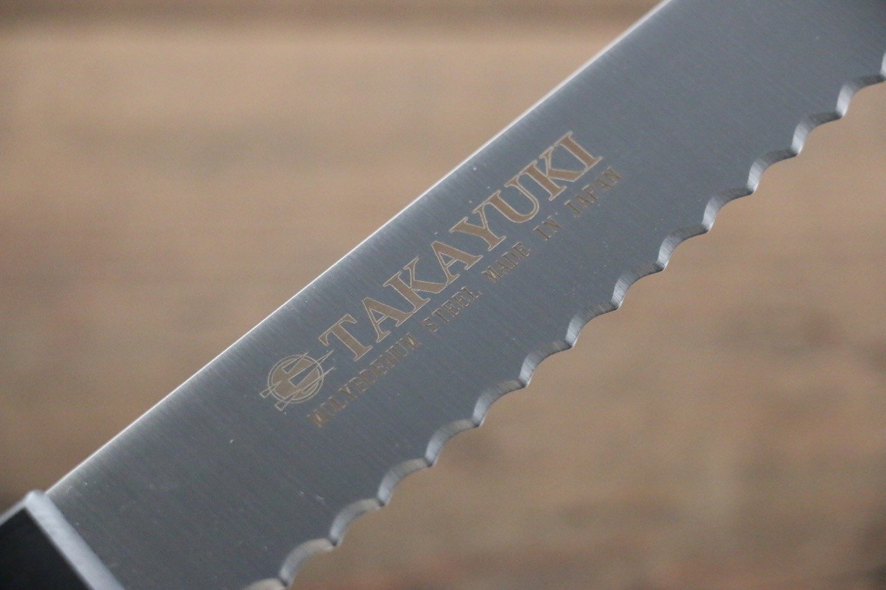 Sakai Takayuki Stainless Bread Knife 250mm - Japanny - Best Japanese Knife