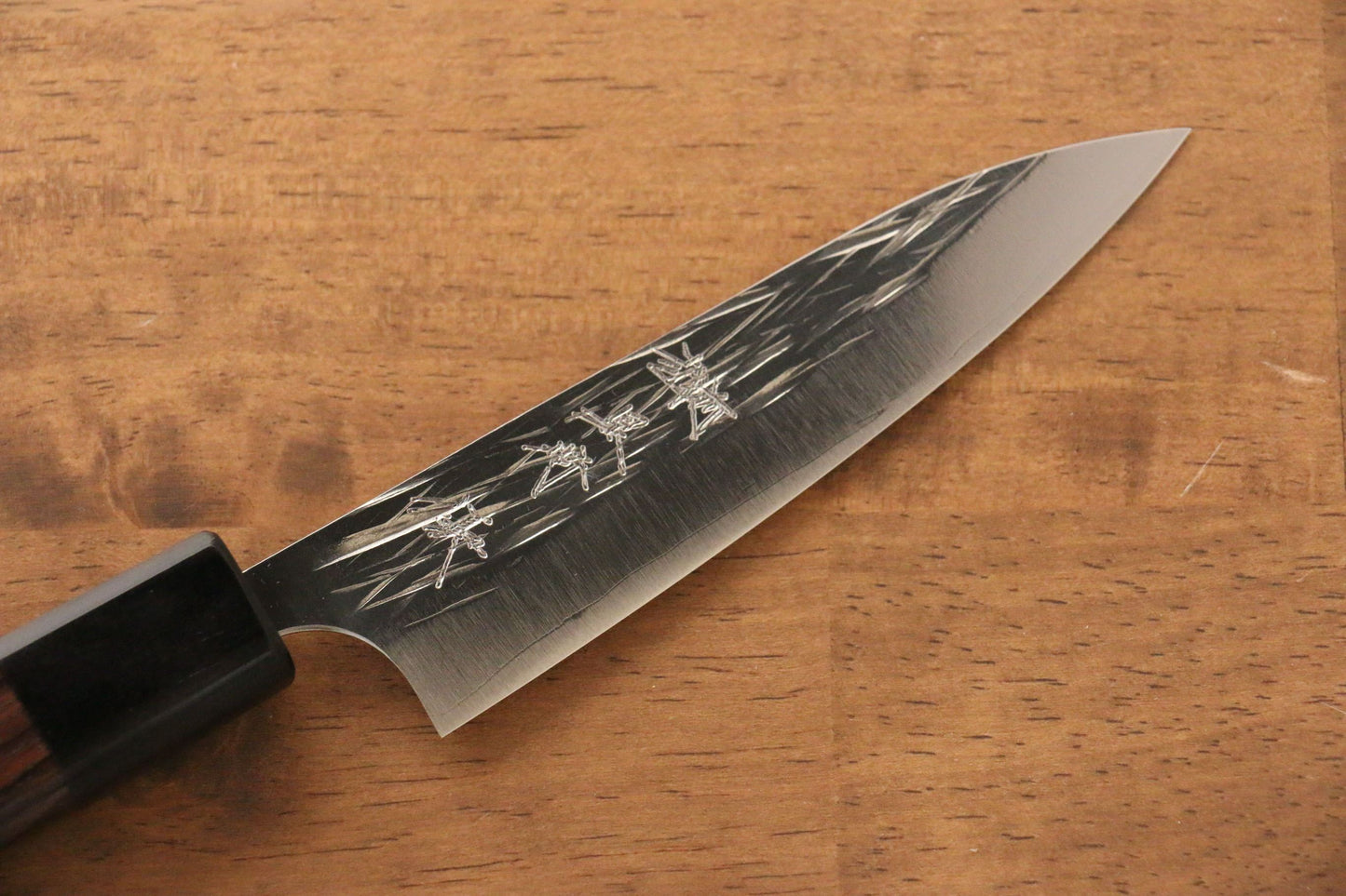 Yu Kurosaki Juhyo R2/SG2 Hammered Petty-Utility Japanese Knife 120mm Shitan Handle - Japanny - Best Japanese Knife