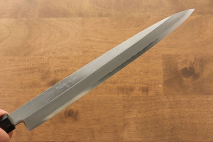 Jikko Silver Steel No.3 Yanagiba Japanese Knife 270mm Shitan Handle - Japanny - Best Japanese Knife