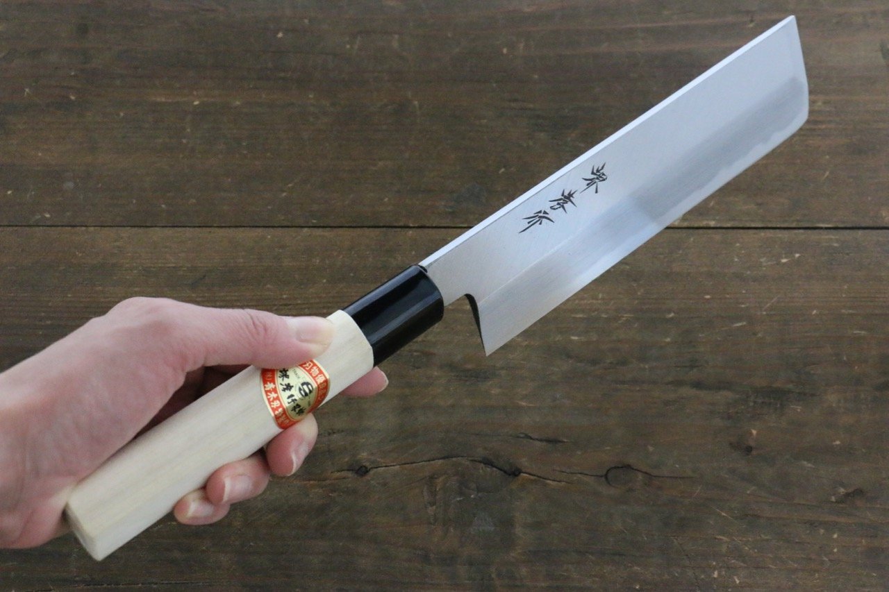 Sakai Takayuki Kasumitogi White Steel Usuba Japanese Chef Knife - Japanny - Best Japanese Knife
