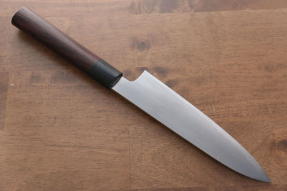 Thương hiệu Jikko Thép trắng No.2 Dao đa năng Gyuto dao Nhật 180mm gỗ Đàn HươngChuôi dao