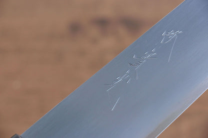 Jikko-Marke Nr. 2 Gyuto-Mehrzweckmesser aus weißem Stahl, japanisches Messer, 180 mm Sandelholz-Messergriff 