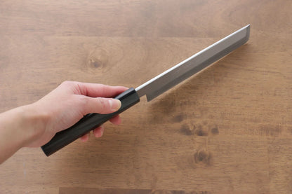 Jikko-Marke Nr. 2, weißer Stahl, Usuba-Obst- und Gemüse-Spezialmesser, japanisches Messer, 165 mm Griff aus Sandelholz