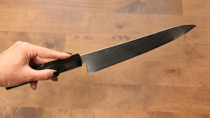Thương hiệu Kajin Thép Cobalt đặc biệt Thép Damascus Dao đa năng Gyuto dao Nhật 240mm chuôi dao sơn mài