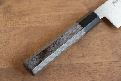 Jajin Marke VG10 Damaststahl Mehrzweckmesser Gyuto Japanisches Messer 210 mm grauer Pakkaholzgriff 