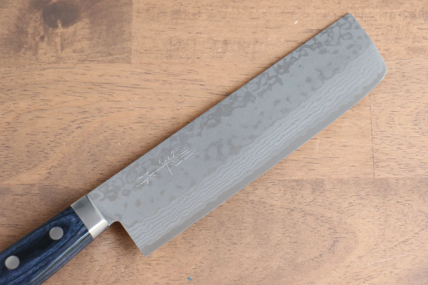 Kunihira Marke Thai Luu Sairyu VG10 Damaststahl Spezialisiertes Obst- und Gemüsemesser Usuba Japanisches Messer 165 mm