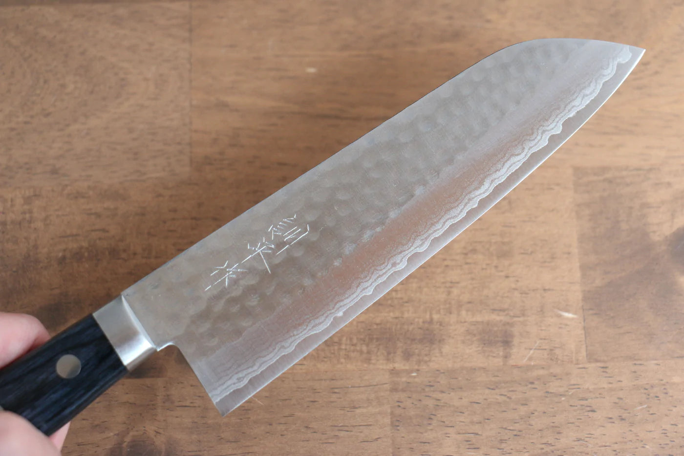 Thương hiệu Kunihira Đoán Lưu Kokuryu VG10 Rèn thủ công Dao đa năng Santoku dao Nhật 170mm Chuôi dao