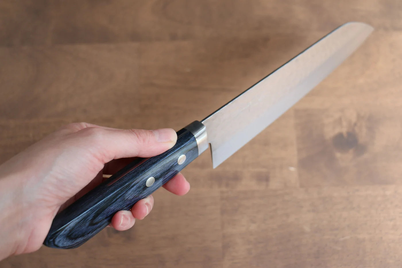 Thương hiệu Kunihira Đoán Lưu Kokuryu VG10 Rèn thủ công Dao đa năng Santoku dao Nhật 170mm Chuôi dao