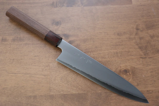 Thương hiệu Naohito Myojin SPG 2 Dao đa năng Gyuto dao Nhật 210mm chuôi dao gỗ cây Óc Chó