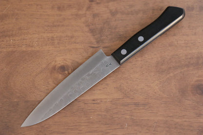 Thương hiệu Nao Yamamoto AUS8 Rèn thủ công Dao nhỏ đa năng Petty dao Nhật 135mm chuôi dao gỗ Pakka đen